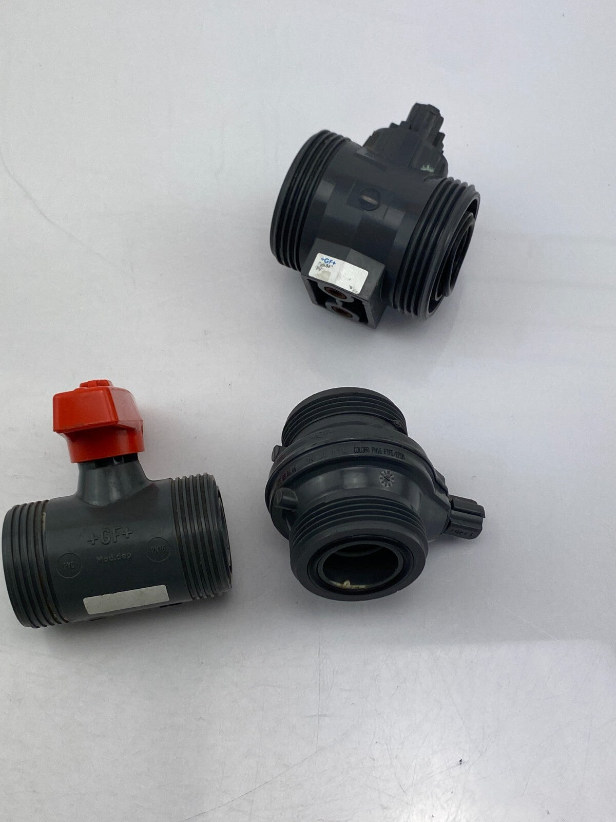 Posten GEORG FISCHER 54.. +GF+ PVC PN16 ** 3 Stück **