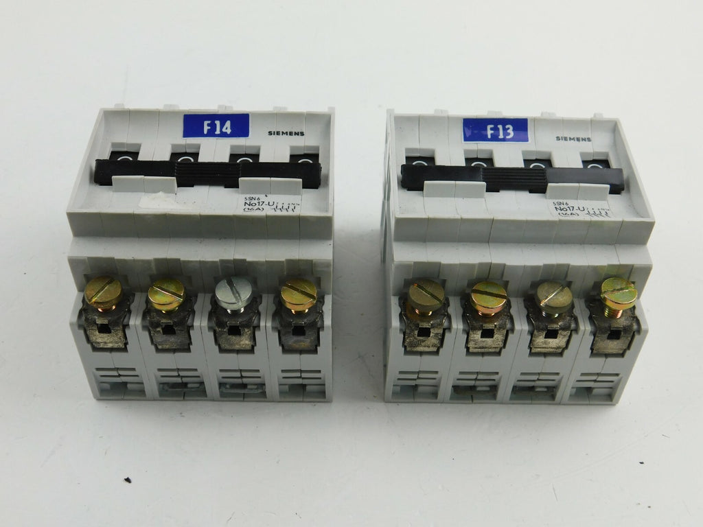 Siemens  5 SN 6  No17-U  16A  4-polig   ** 2 Stück **