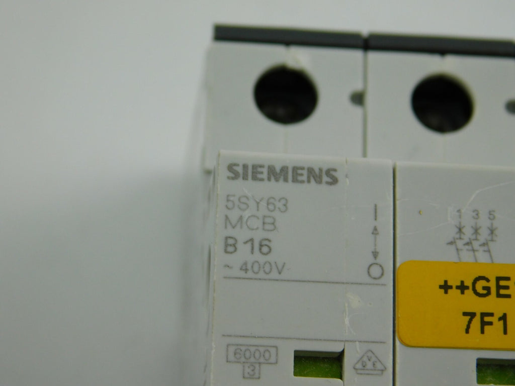 Siemens  Leitungsschutz 5SY63 MCB B16 400 V ** 2 Stück **