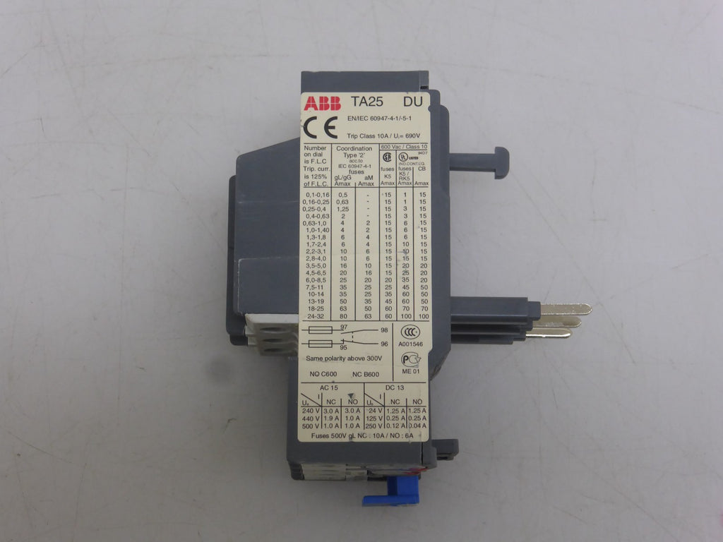 ABB TA25 DU  2,8-4 A mit Markierung