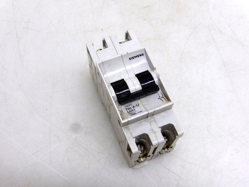 Siemens 5SQ12 No 4-U Leitungsschutzschalter 2-polig ~380V
