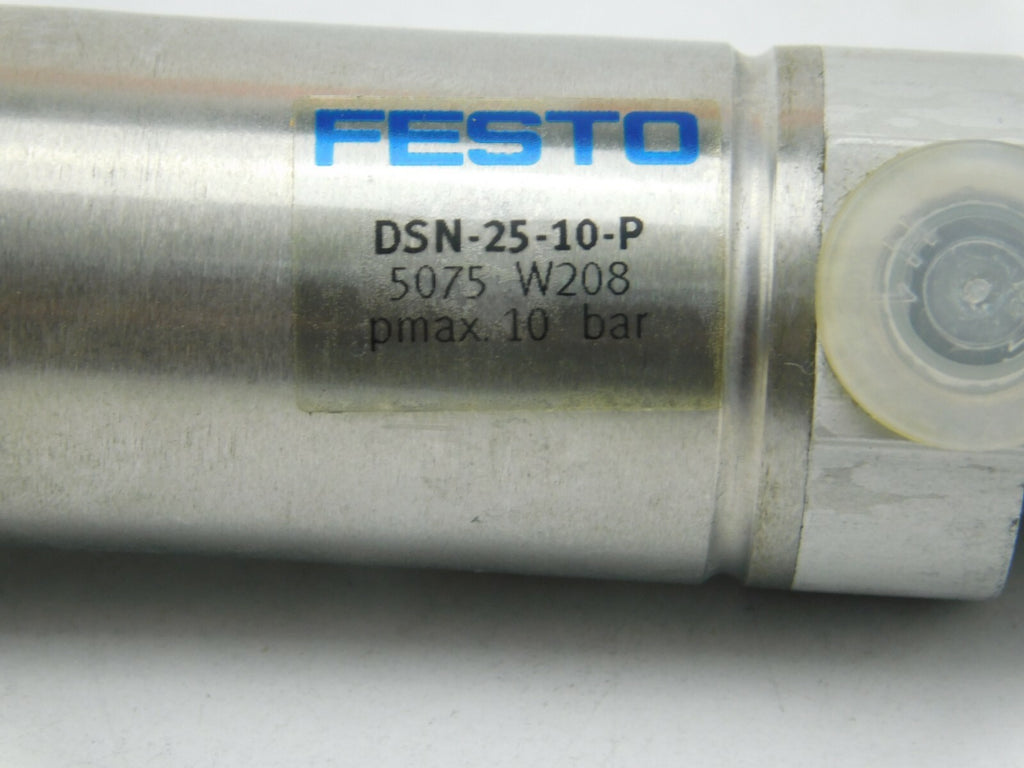 FESTO Normzylinder  DSNU-25-10 P 5075 W208 PMAX.10 bar