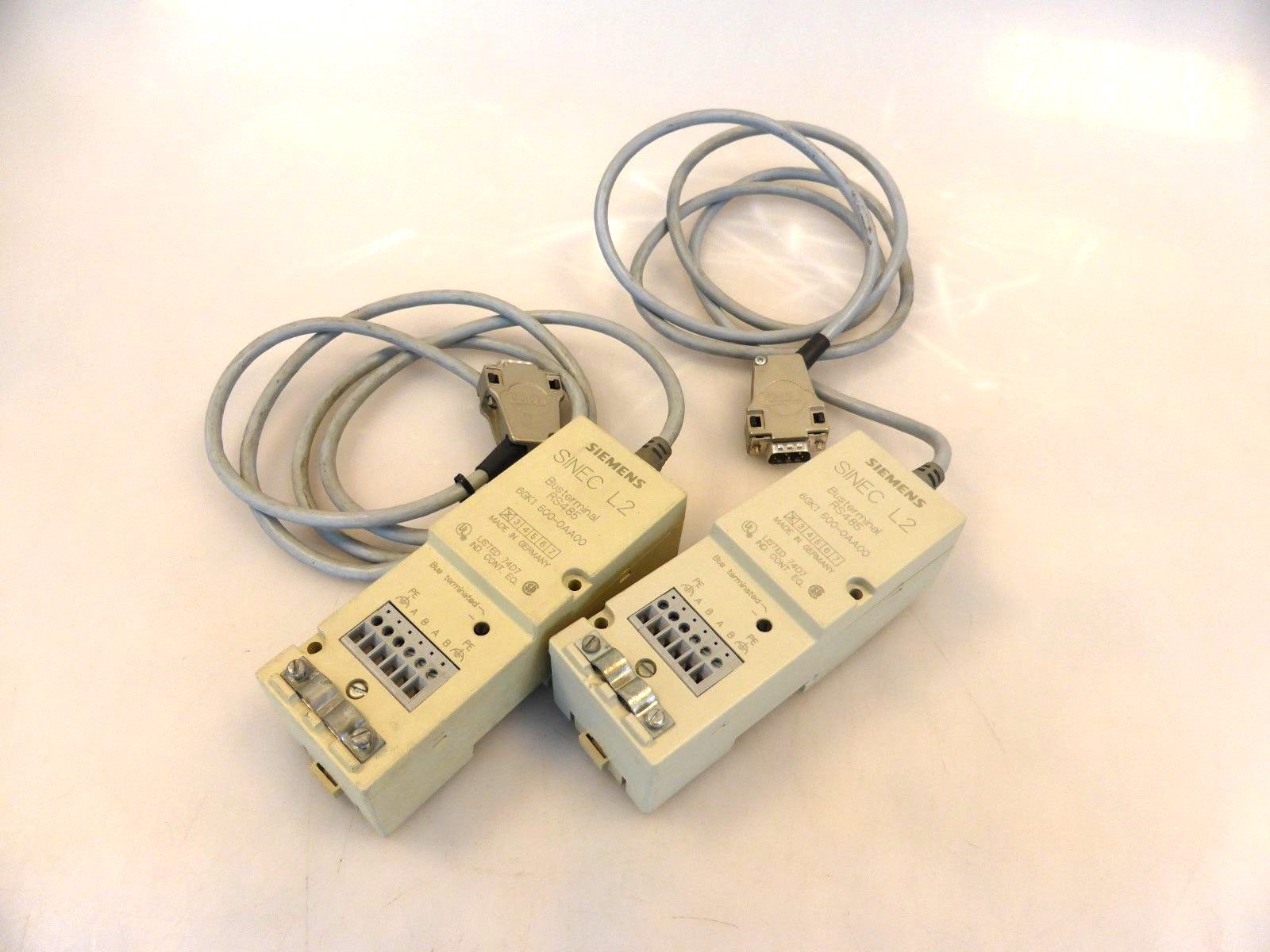 Siemens SINEC L2 6GK1 500-0AA00  2 Stück