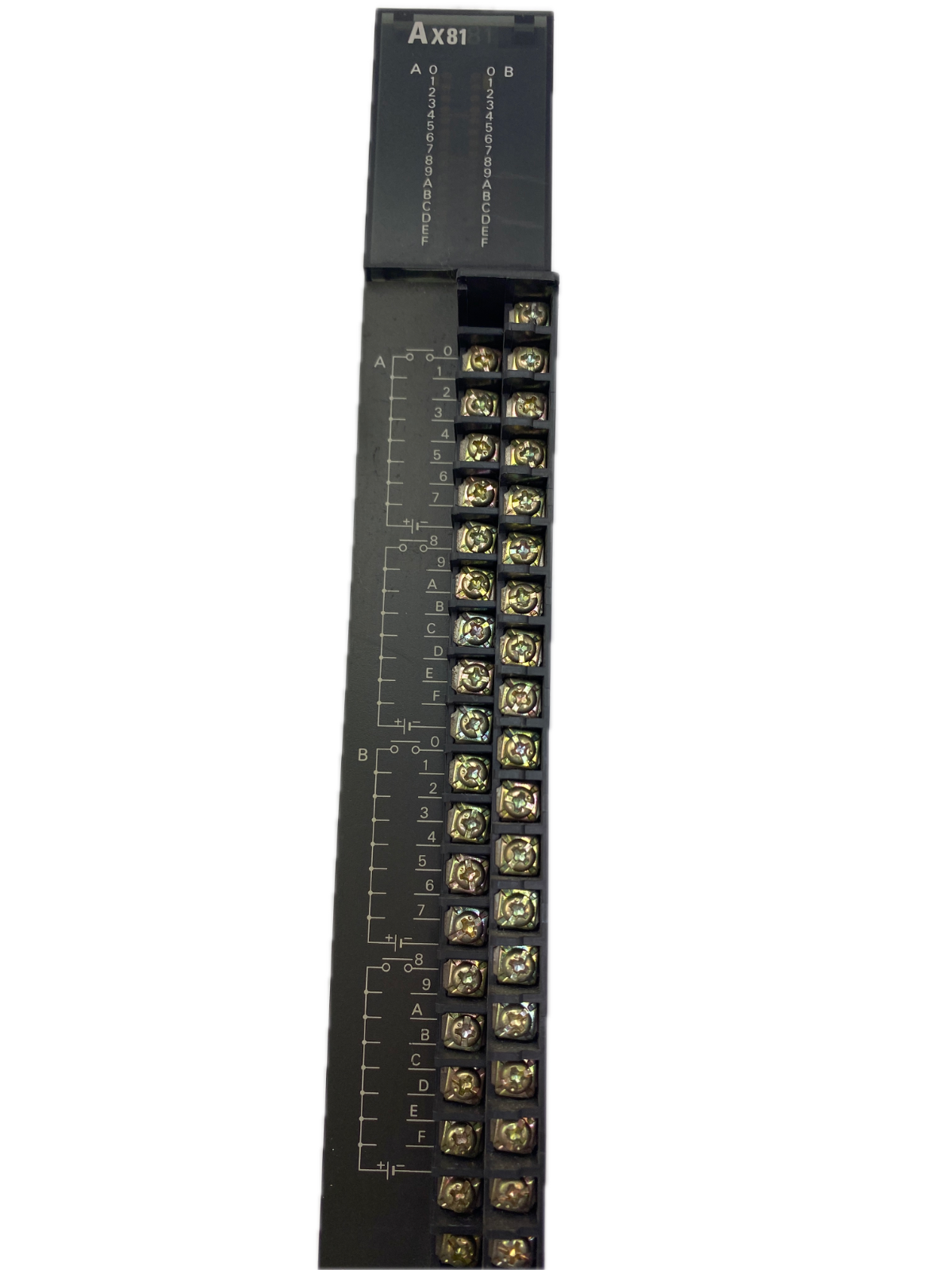 MELSEC PROGRAMMABLE CONTROLLER Ax81 DC 12V 4mA DC24V 10mA