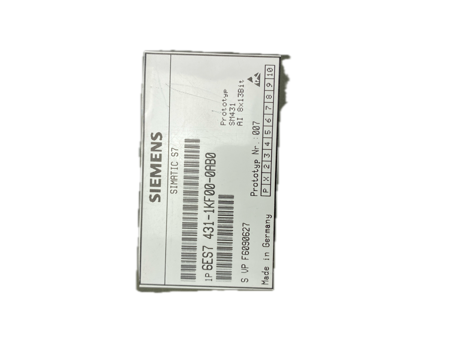 SIEMENS SIMATIC S7 6ES7 431-1KF00-0AB0