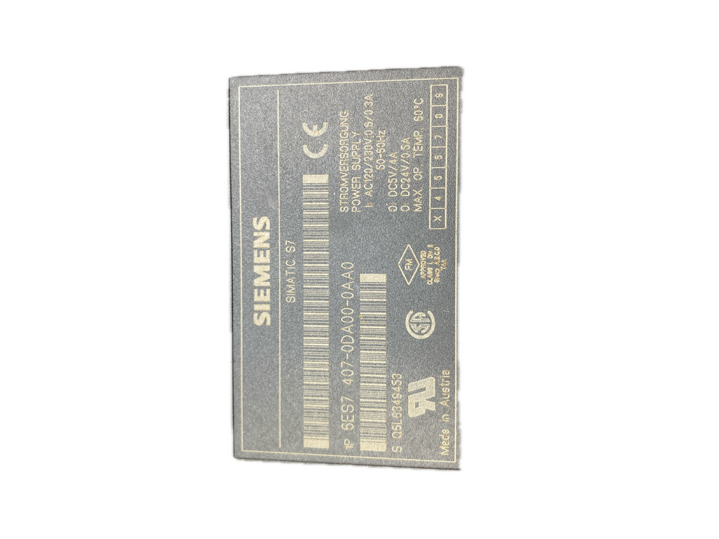 SIEMENS SIMATIC S7 6ES7 407-0DA00-0AA0 ...Defekt