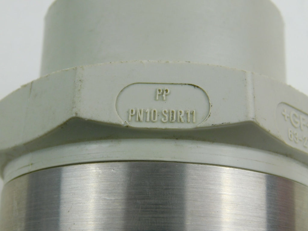 Georg Fischer Übergangs-Muffe Nippel  PP PN10 SDR11  63-2"      ** 5 Stück **