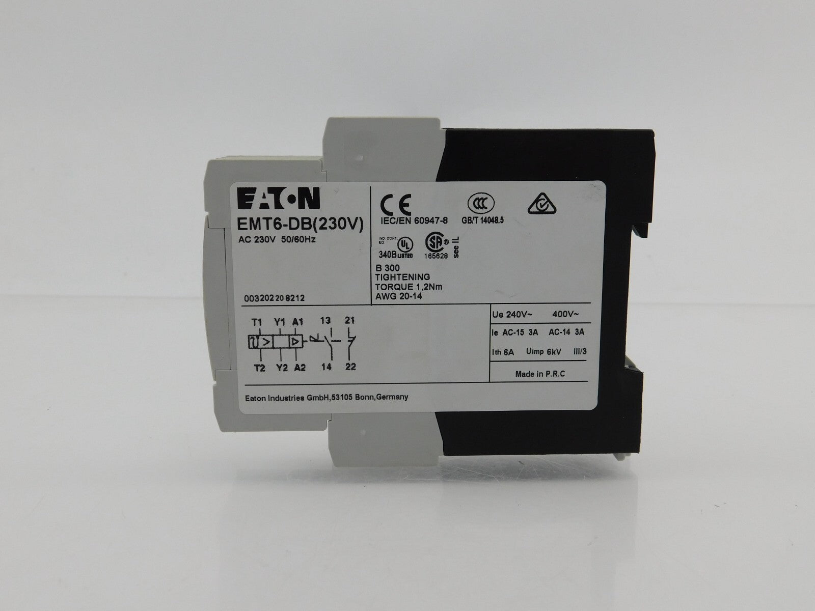 EATON Motorschutzrelais EMT6-DB(230V) AC 230V 50/60HZ