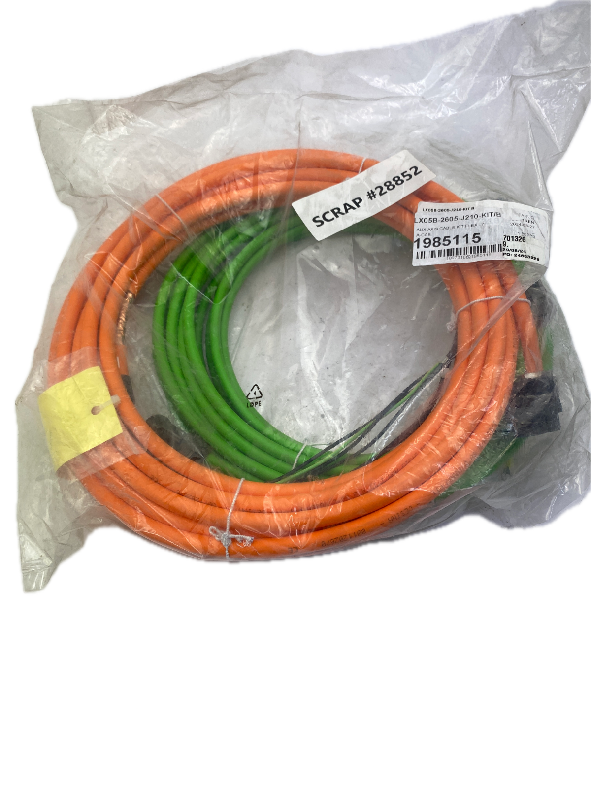 Fanuc AUX AXIS CABLE KIT FLEX. A-CAB LX05B-2605-J210-KIT/B