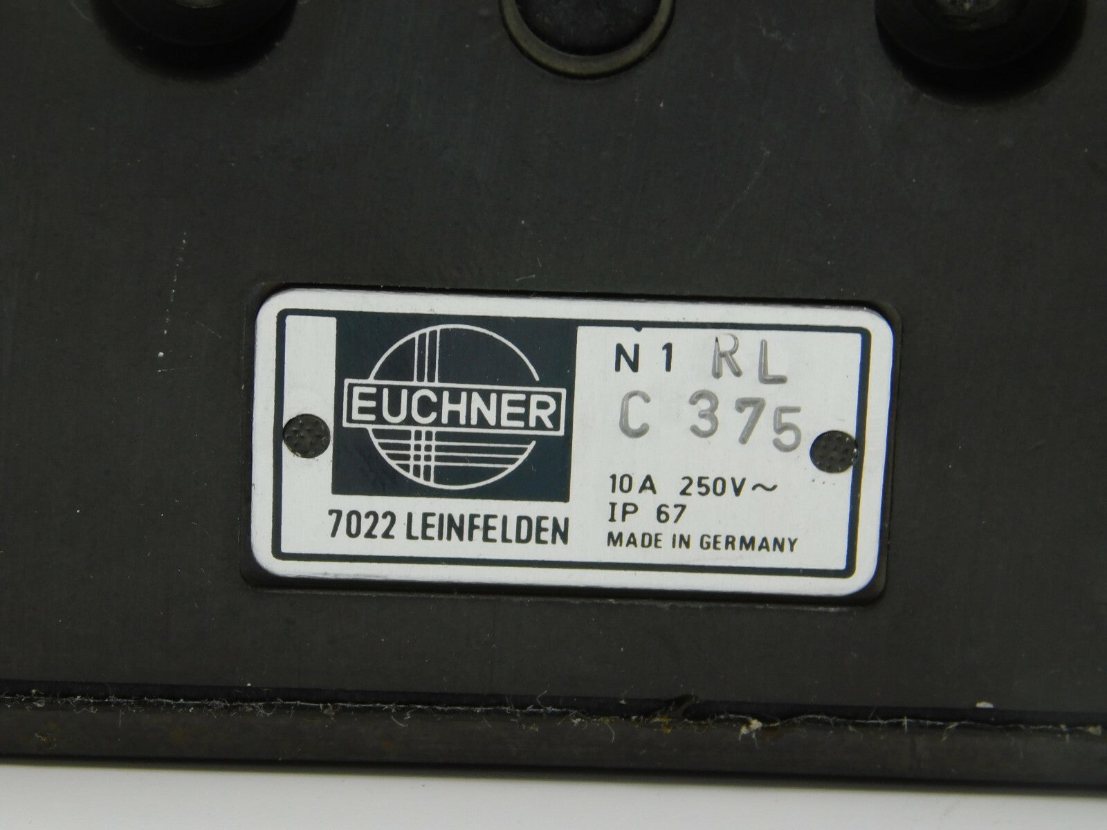 EUCHNER N1RL C 375 012203 10 A 250 V ~