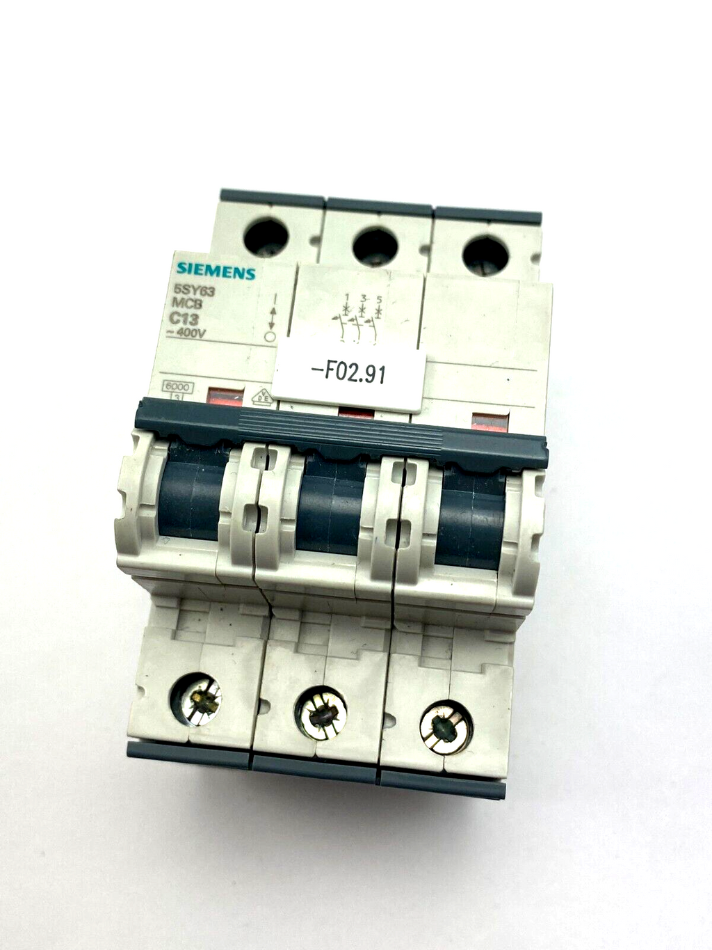 SIEMENS 5SY63 MCB C13 400V