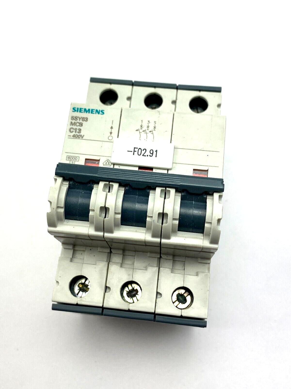 SIEMENS 5SY63 MCB C13 400V