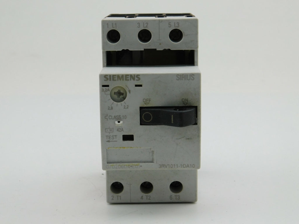  SIEMENS SIRIUS  Motorschutzschalter  3RV1011-1DA10 