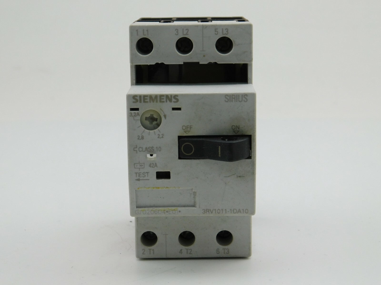  SIEMENS SIRIUS  Motorschutzschalter  3RV1011-1DA10 