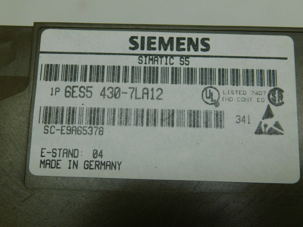 SIEMENS SIMATIC S5 6ES5 430-7LA12  DIGTAL OUTPUT 32x DC 24 V  