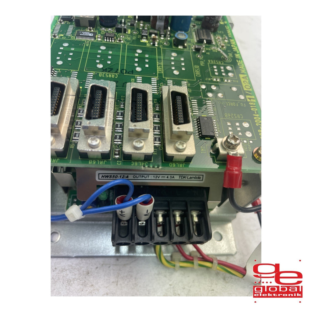 FANUC Multiplexer Board TDK-Lambda Power Supply A05B-2253-C002 A20B-2004-01/02A