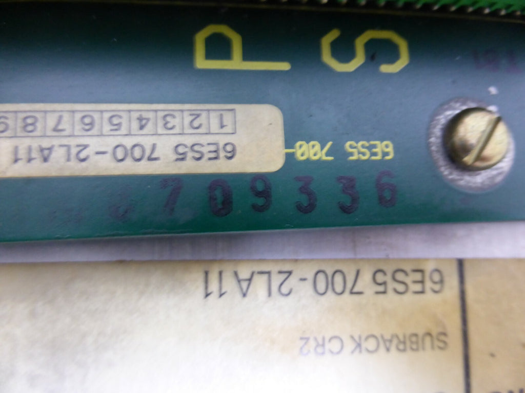 Siemens Simatic S5 6ES5 700-2LA11