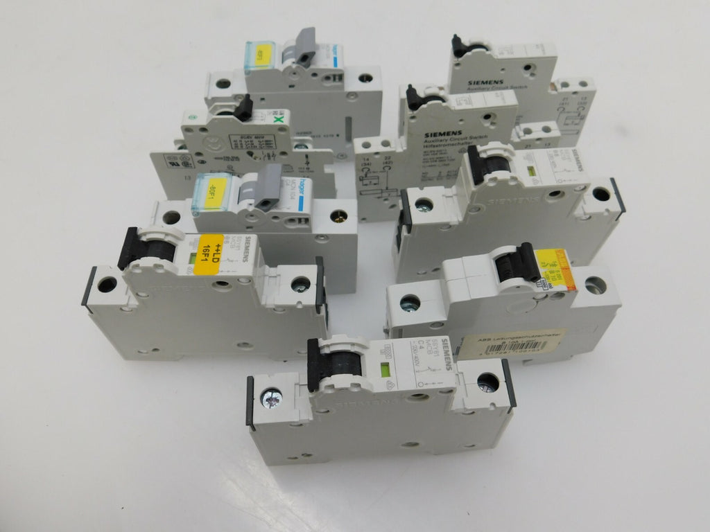 Posten Siemens 5SY61 MCB C4 Möeller hager MCN 104 C4 ** 9 Stück **