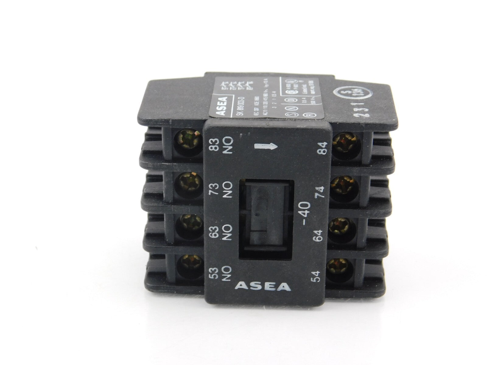 ABB ASEA CONTACT BLOCK SK 819 003-D