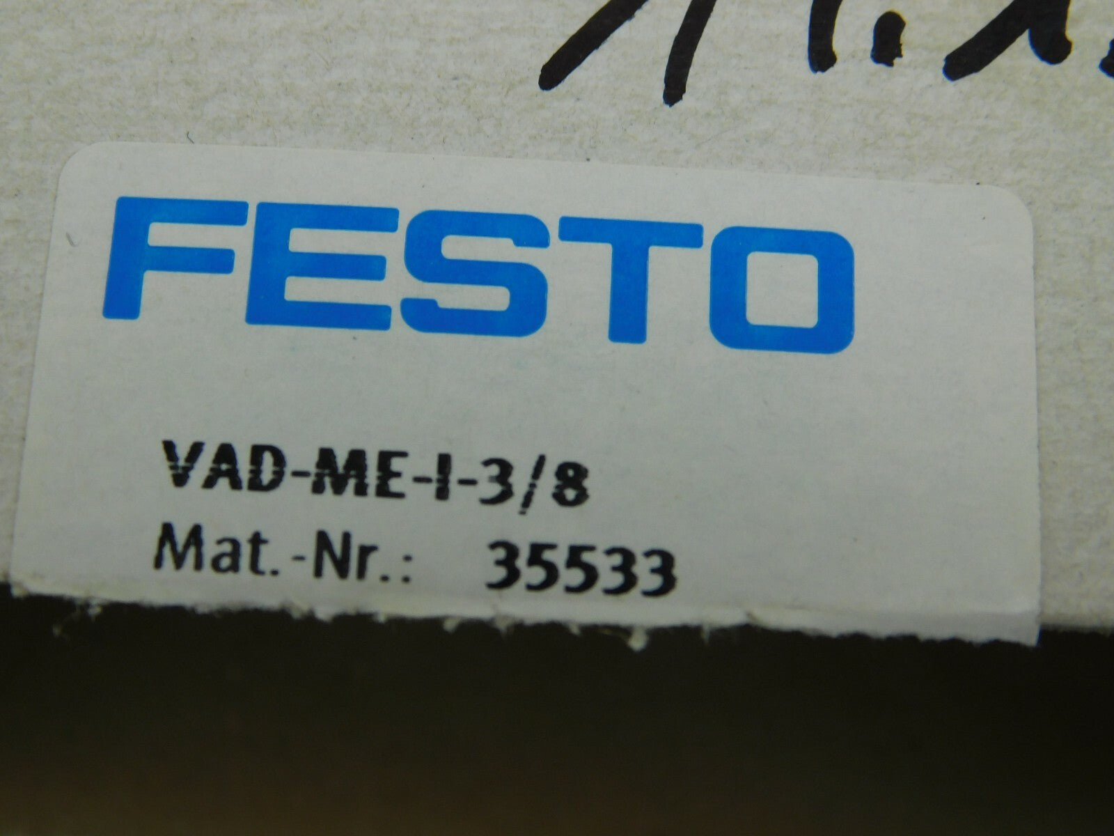 FESTO Vakuumsaugdüse VAD-ME-I-3/8 35533