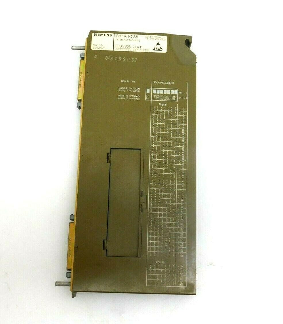 SIEMENS SIMATIC S5 6ES5 306-7LA11