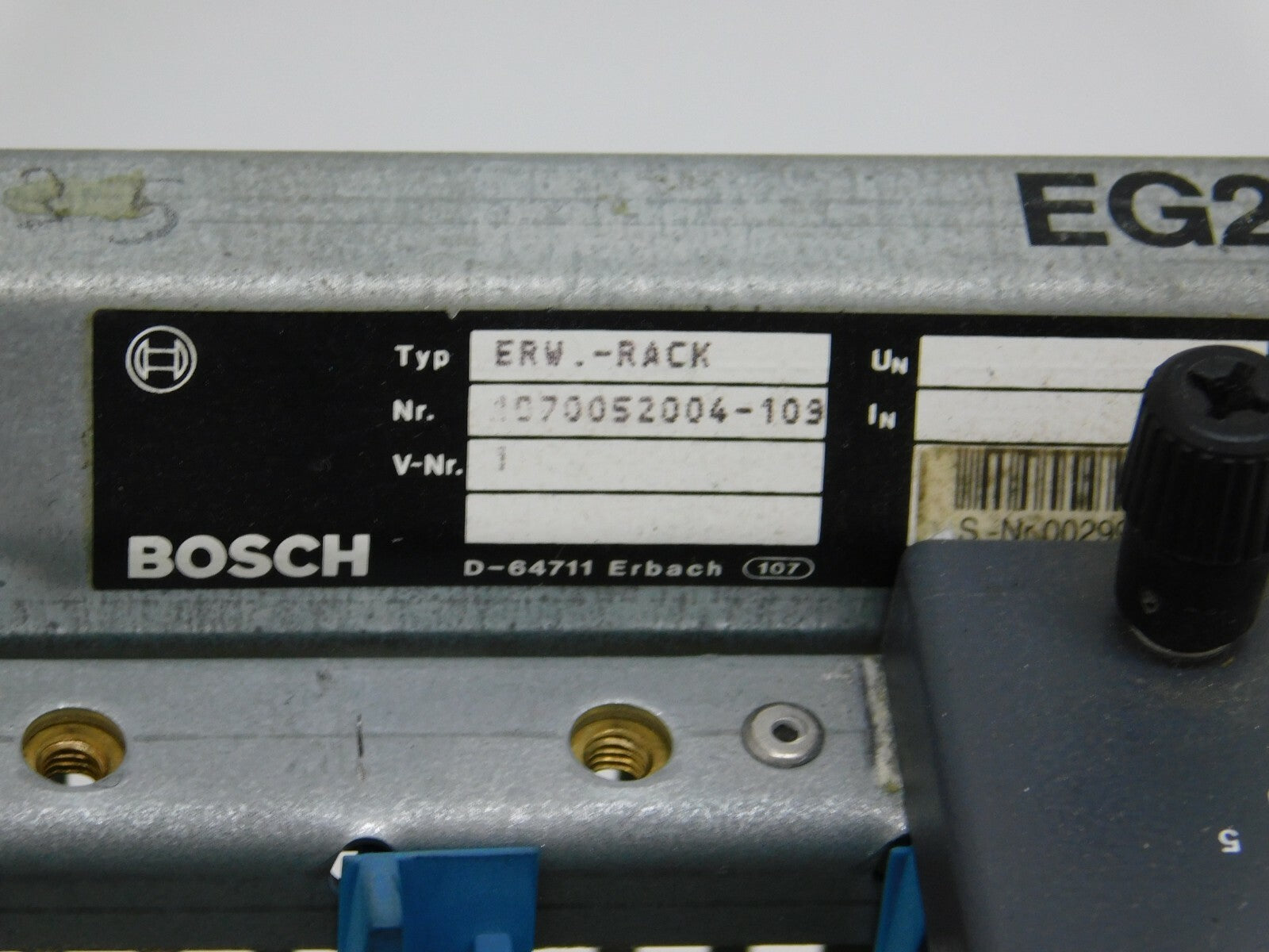 BOSCH EW.-RACK 1070052004-109 1070079182-101 1070064719-104