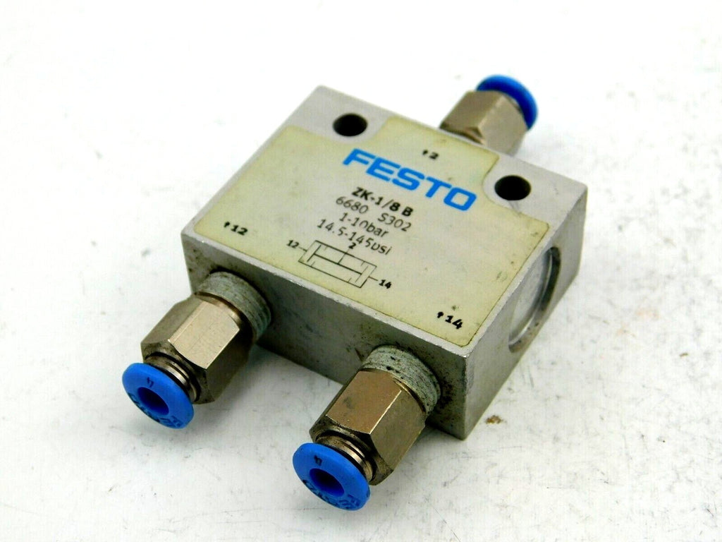 FESTO 6680-S302 1-10bar ZK-1/8 B 