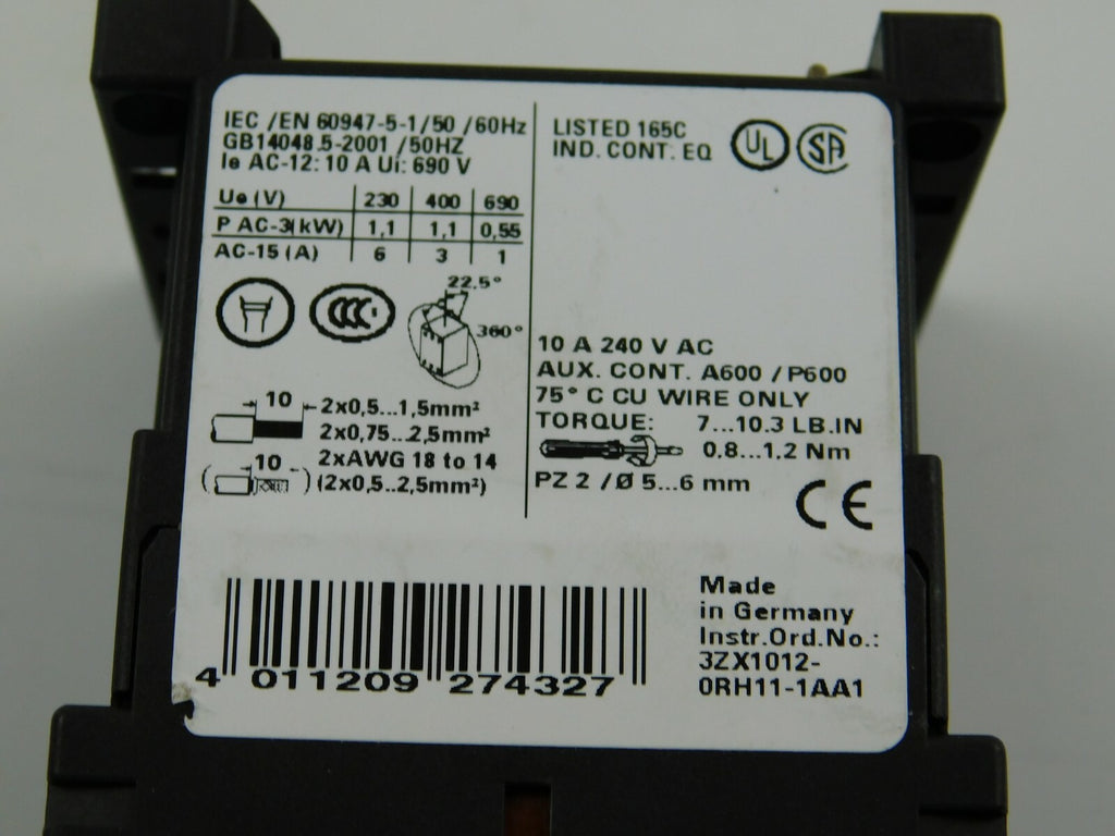 Siemens  Schütz 3RH1131-1BB40 3RT1916-1BB00 ** 3 Stück **