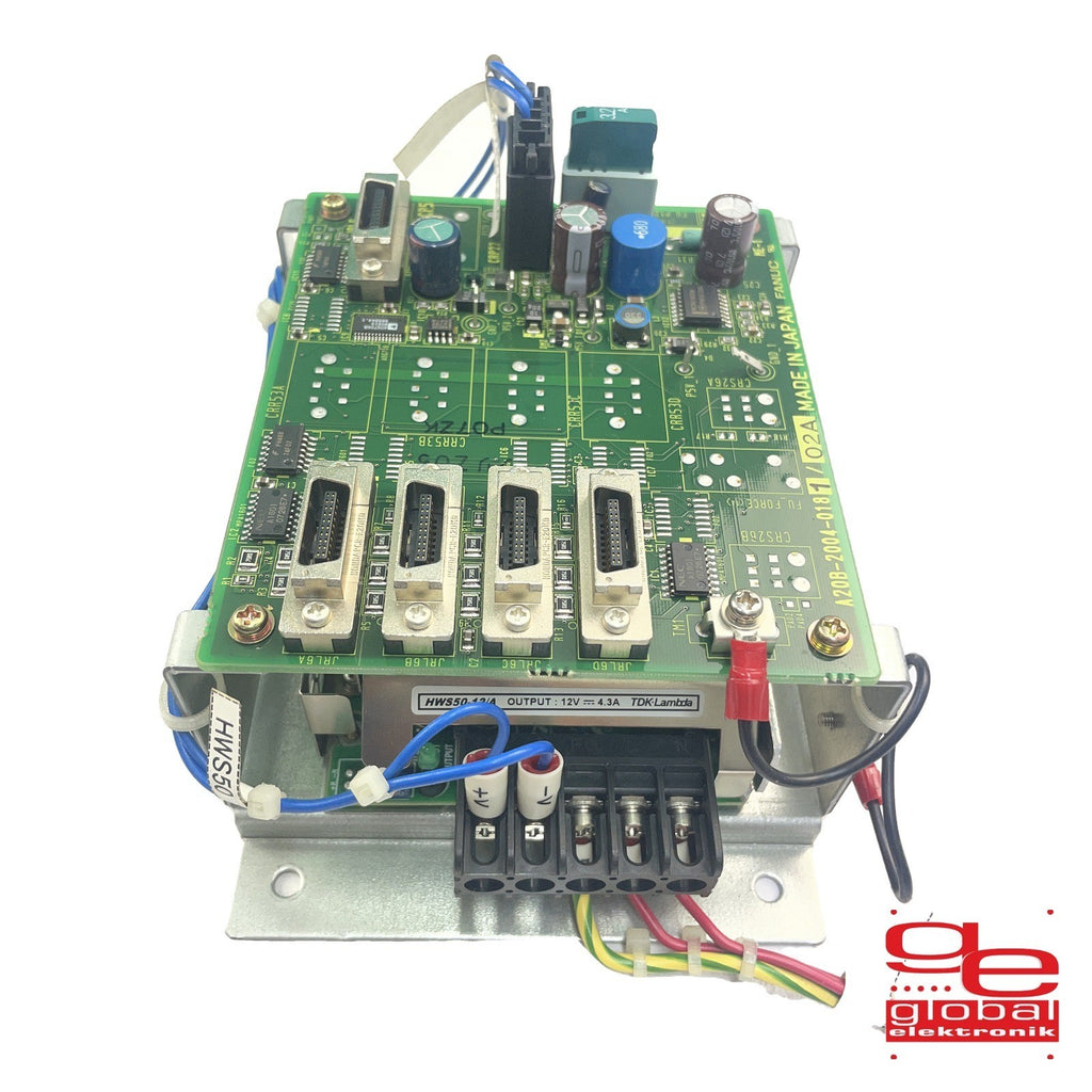 FANUC Multiplexer Board TDK-Lambda Power Supply A05B-2253-C002 A20B-2004-01/02A