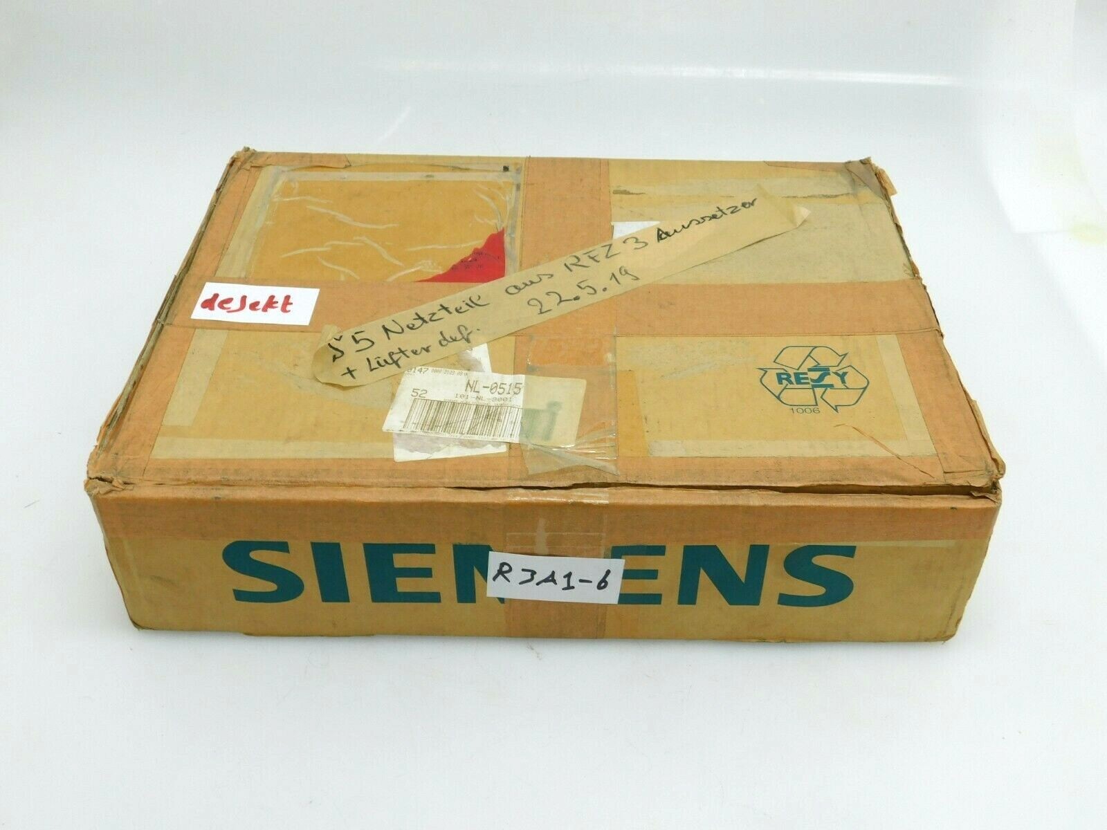 SIEMENS DIN 41752 Power Supply ** Defekt **