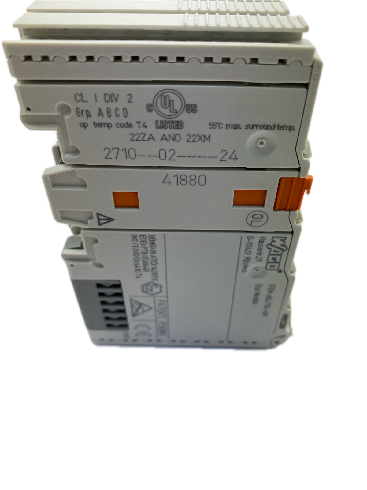 WAGO 750-343 mit Ein- und Ausgänge