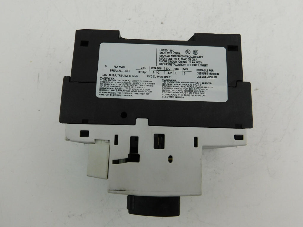 SIEMENS SIRIUS Leistungsschalter  3RV1421-1FA10 3,5 5A