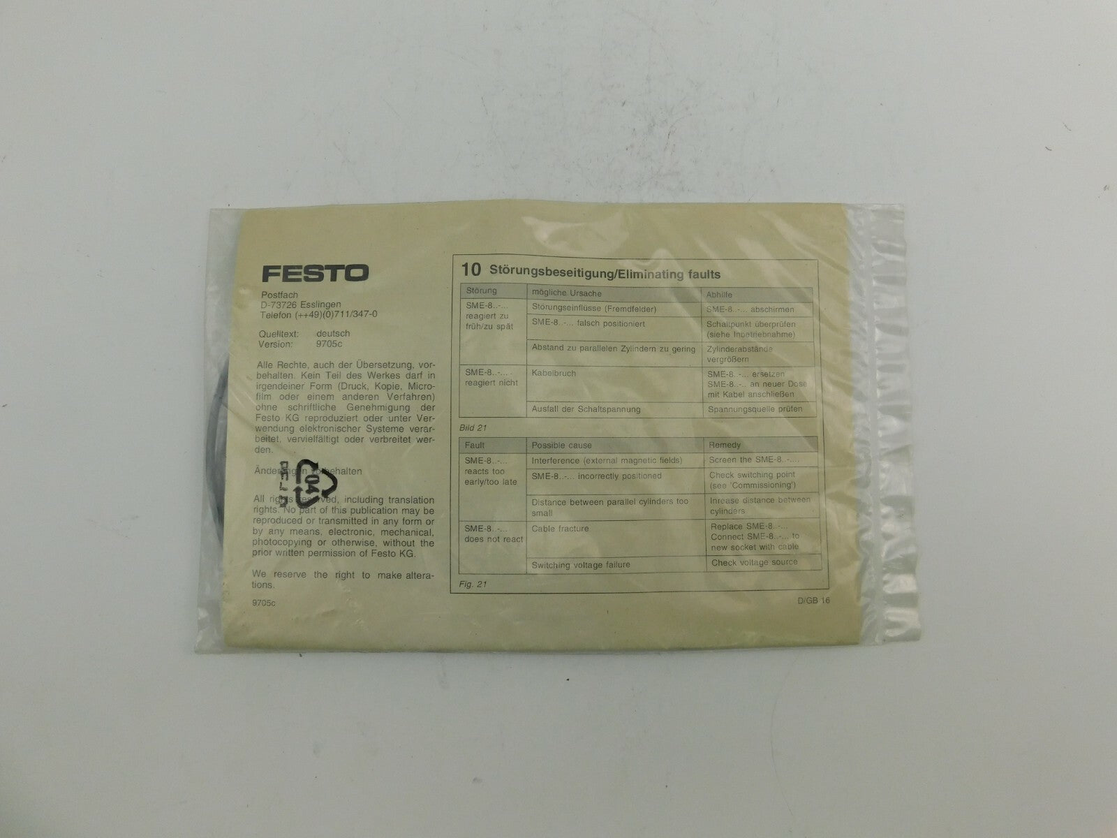 FESTO Näherungsschalter150 855