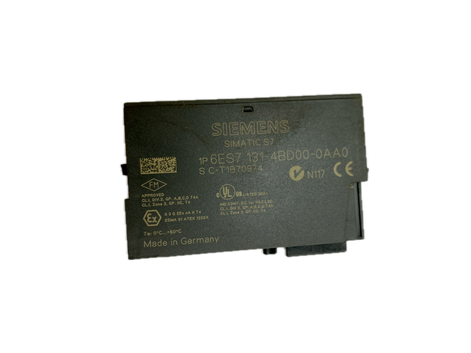 SIEMENS 4 DI DC24V SIMATIC S7 6ES7 131-4BD00-0AA0 **2 Stück**