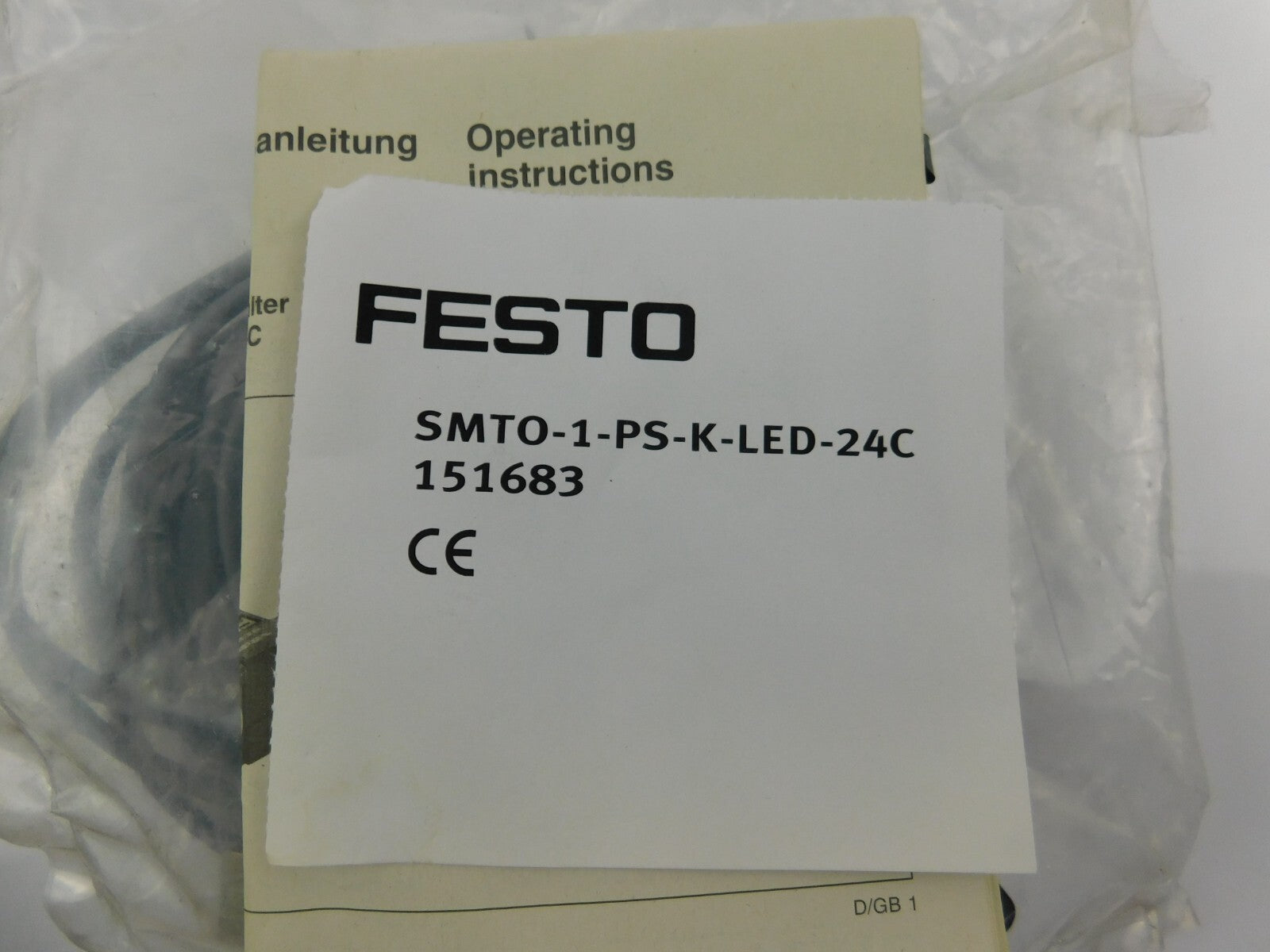 FESTO SMTO-1-PS-K-LED-24C 151683