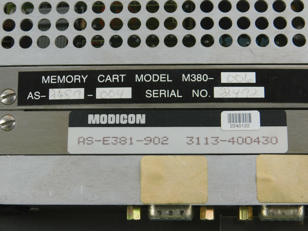 Modicon AEG PC-0984-381  AS-9584-000  AS-C950-001 Programmable Controller