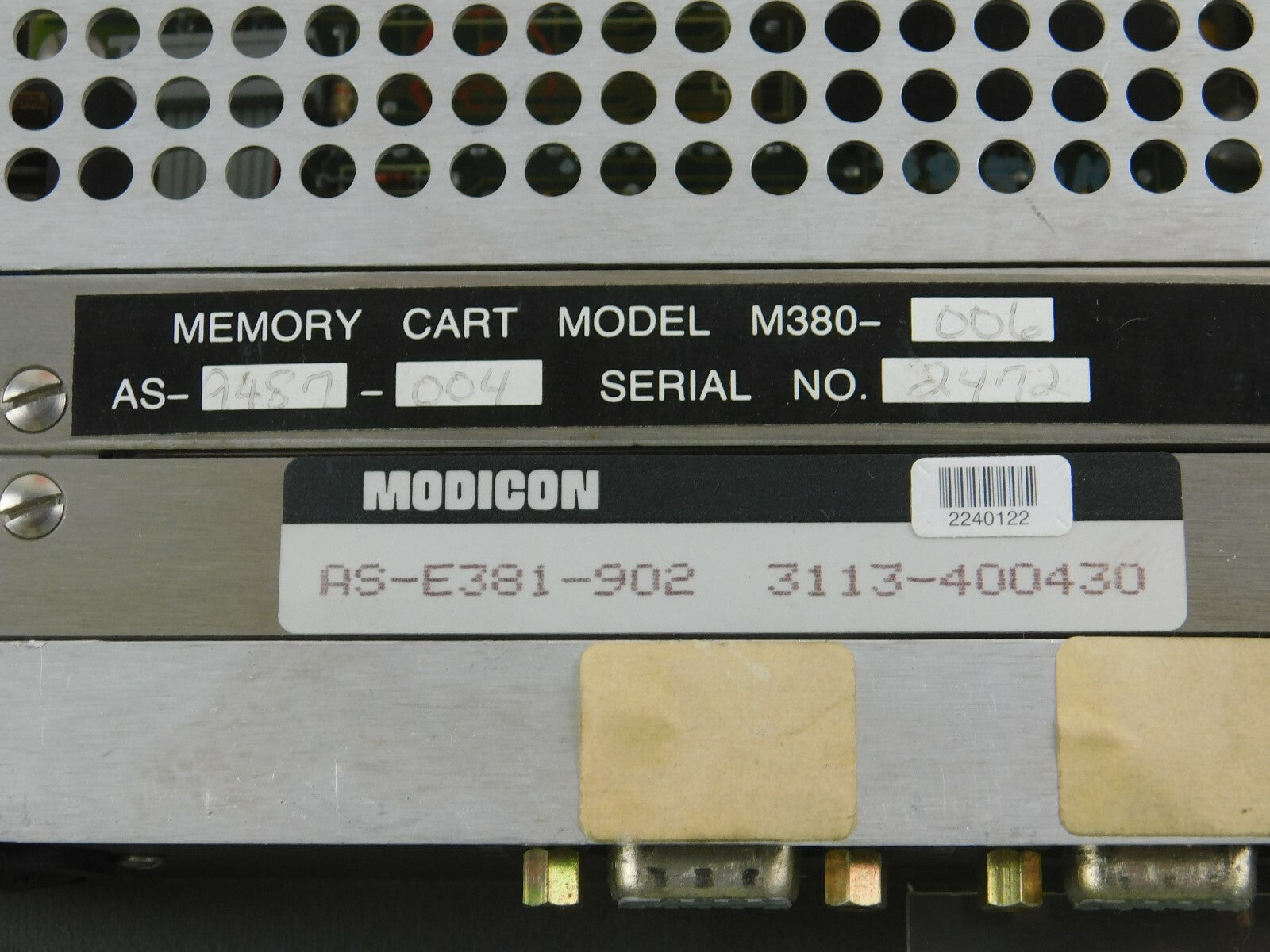 Modicon AEG PC-0984-381  AS-9584-000  AS-C950-001 Programmable Controller