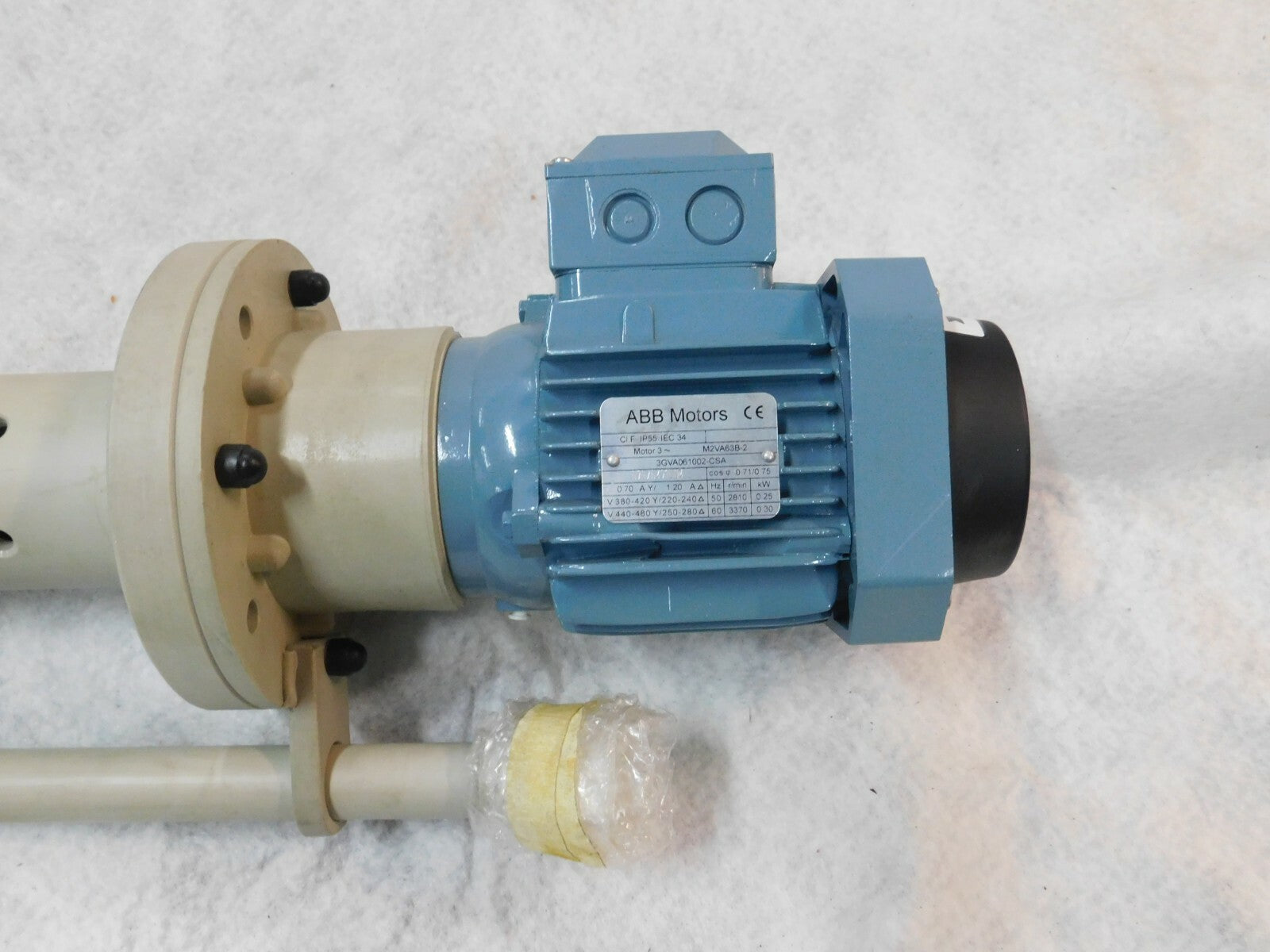 ABB Motors 3GVA061002-CSA 0.75 Kw JAHNS HYDRAULIK EWP-250-PPH-BFU-C80-TT550