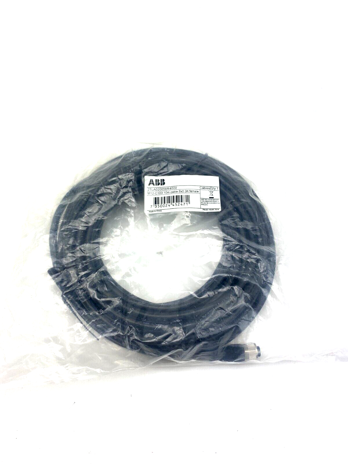 ABB 2TLA020056R400 M12-C103   10M