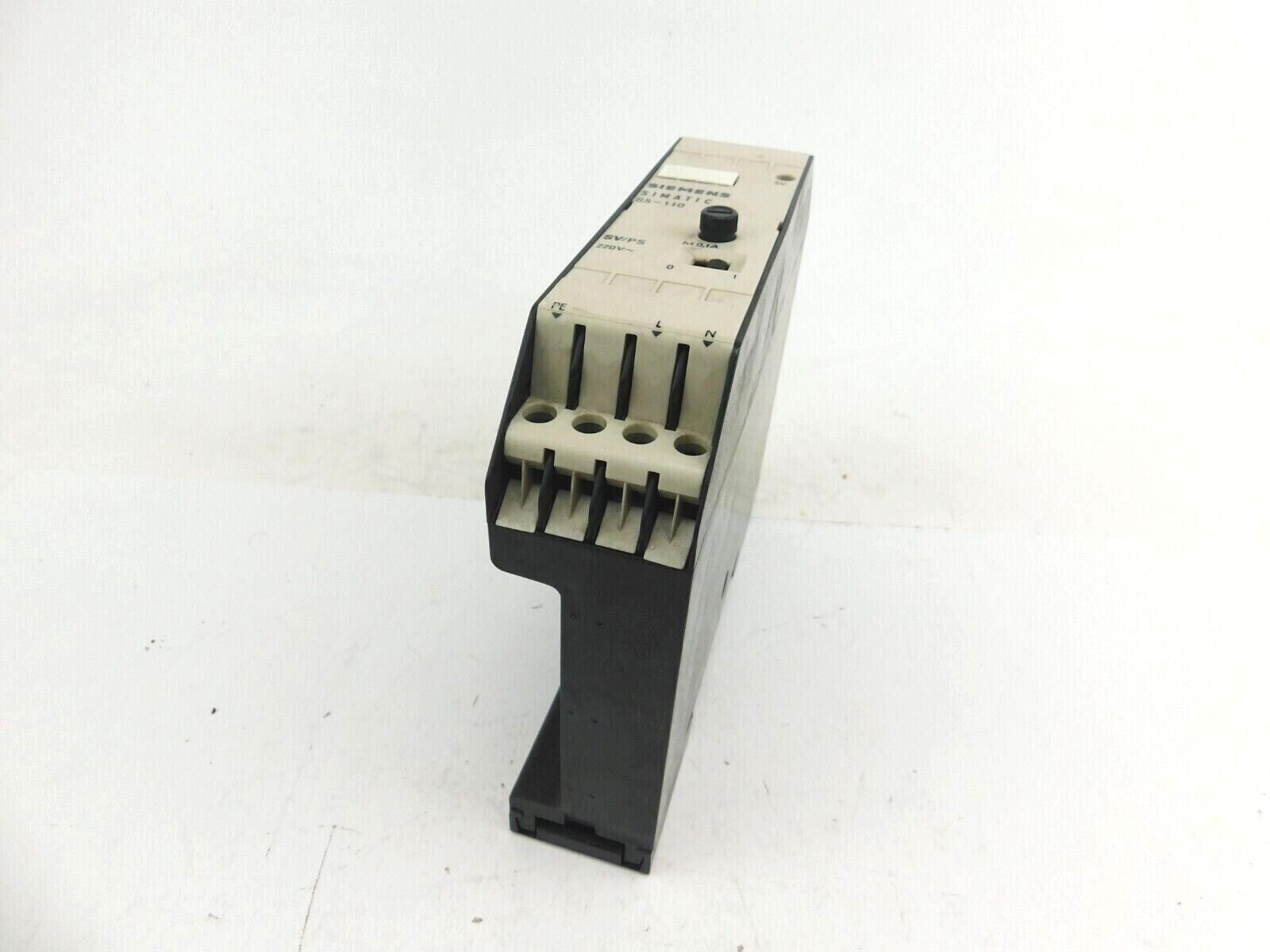 Siemens  Simatic S5- 110A 6ES5 930-7AA 11