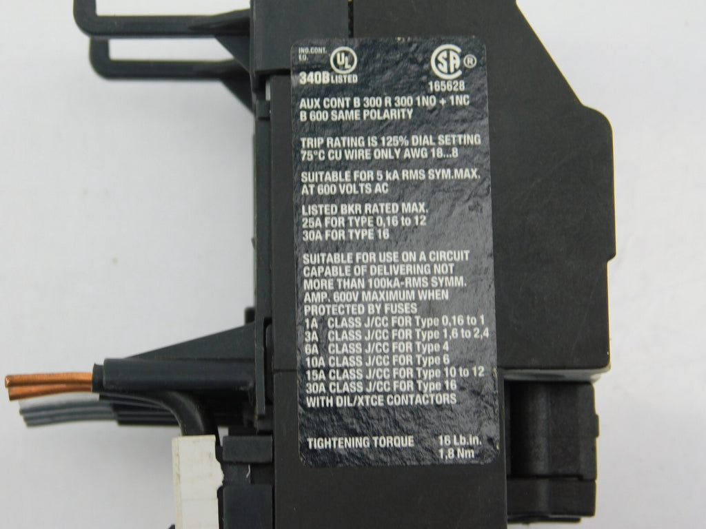 EATON B 300 R 300 1NO+1NC B 600