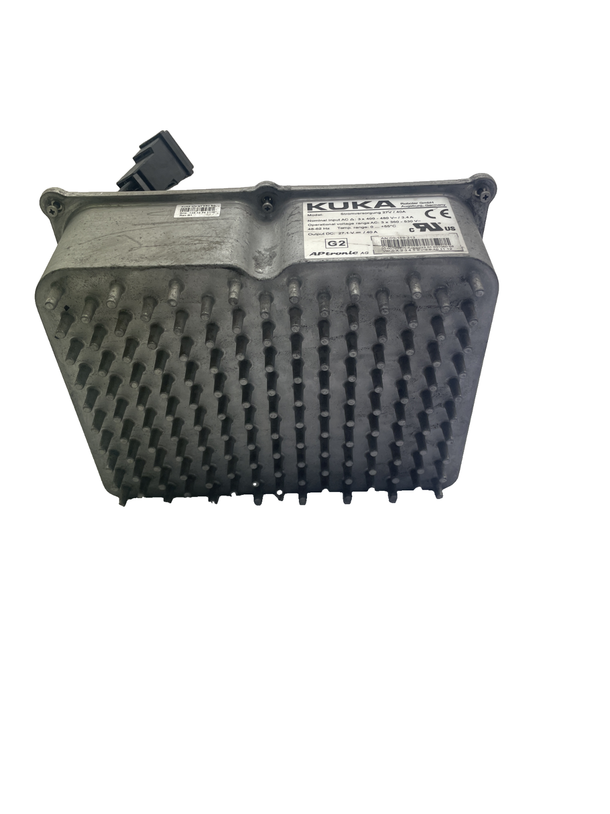 Kuka Stromversorgung 27V / 40A Netzteil (AN: 00-169-213) 27V NT KRC NG