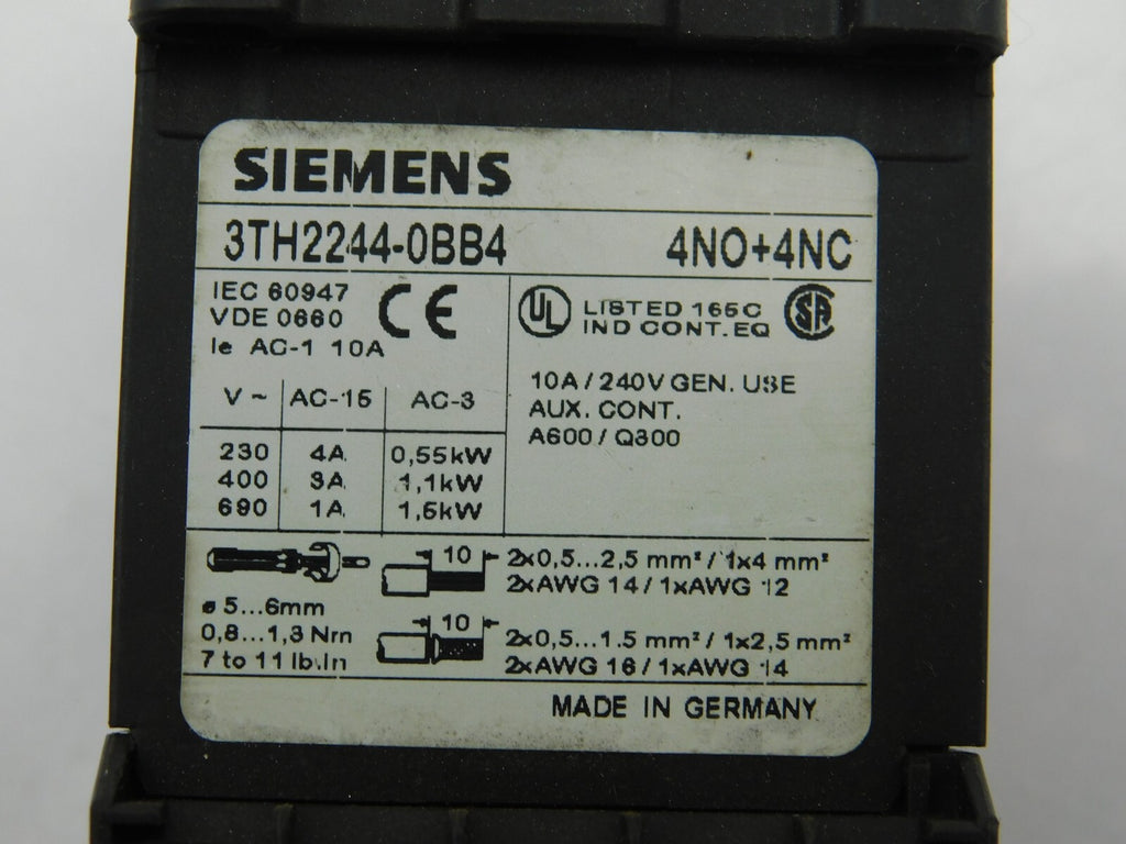 SIEMENS 3TH2244-0BB4