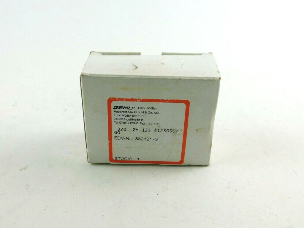 Gemü 320 2M 125 4123050/60  Typ 320-1 