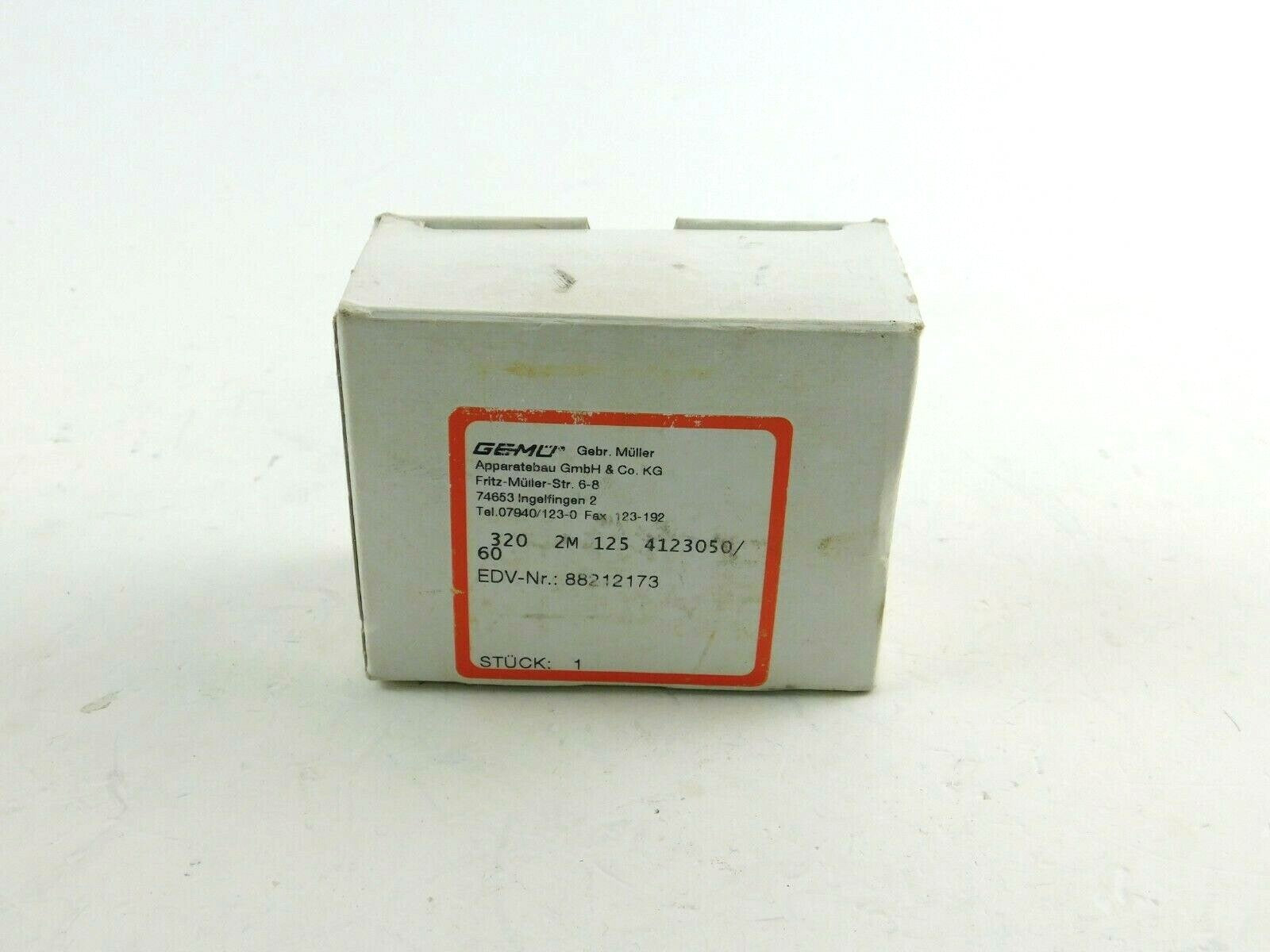 Gemü 320 2M 125 4123050/60  Typ 320-1 