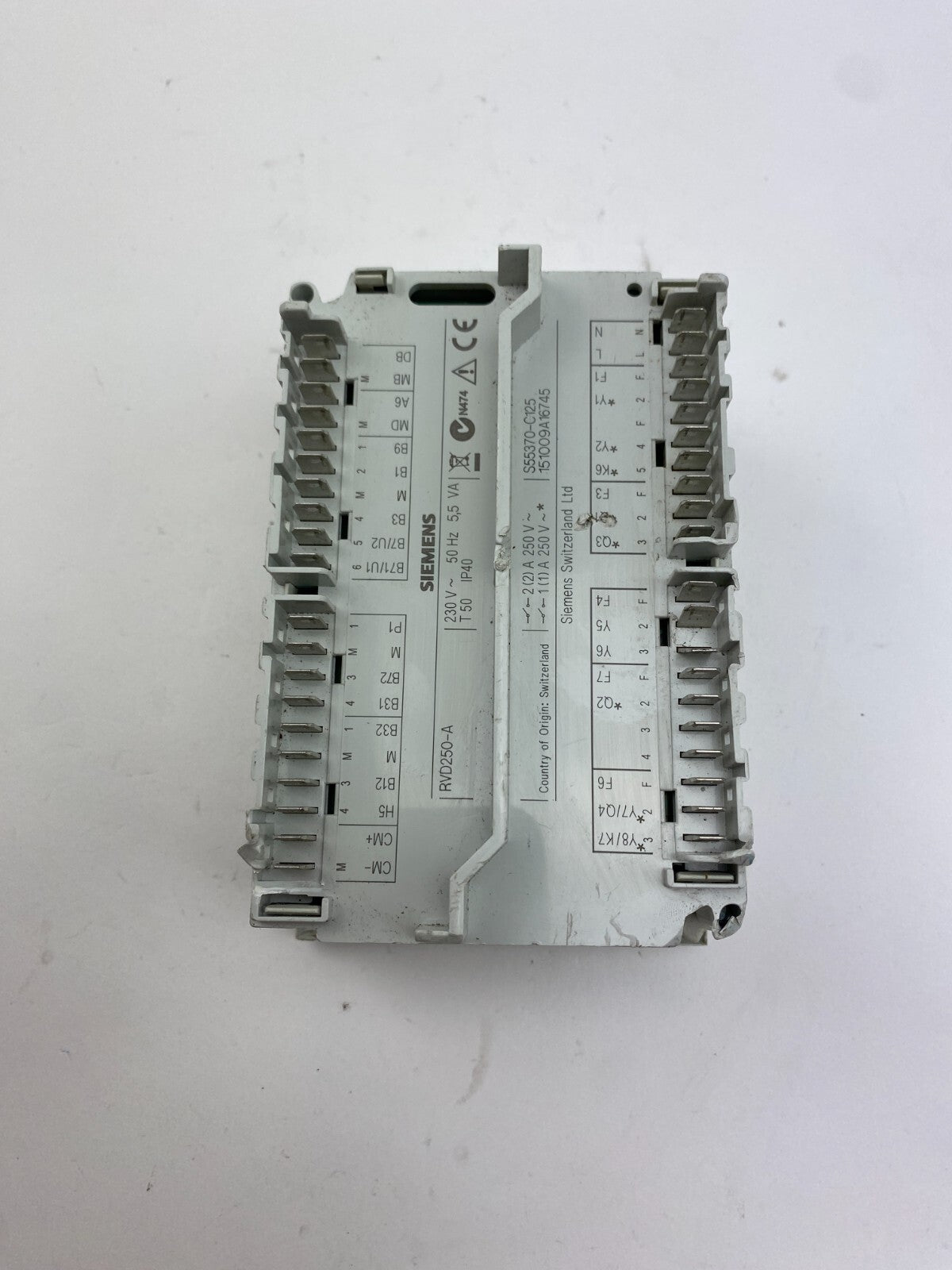SIEMENS RVD250-A S55370-C125