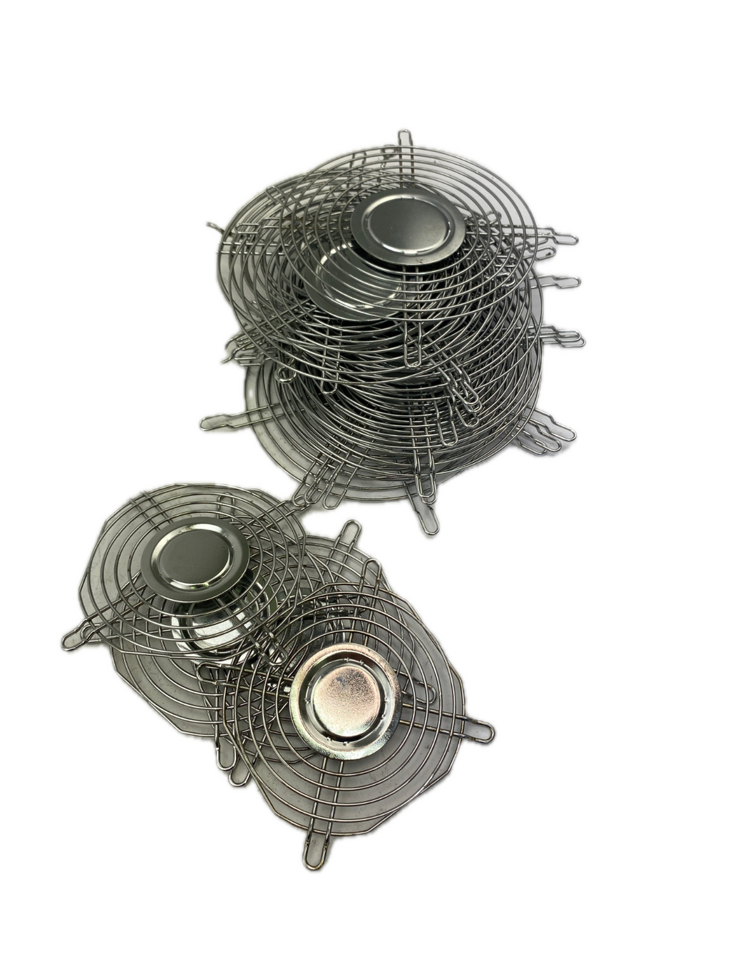 zussamen Lüfterschutzgitter Metal Außendurch messer: 110 mm Innen 80 mm