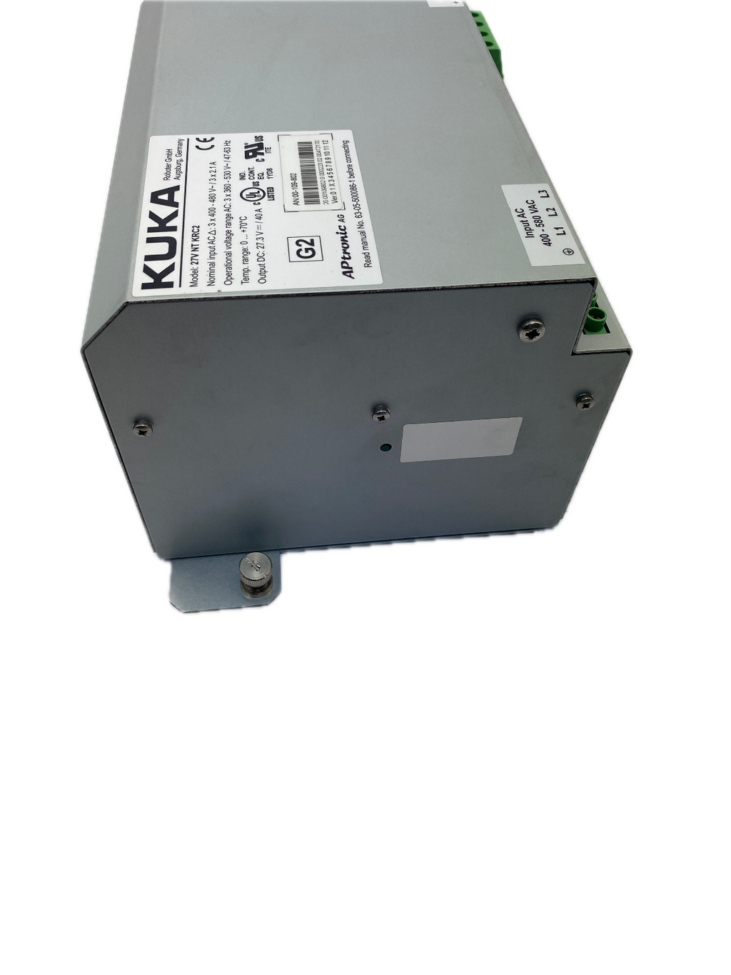 KUKA  27V NT KRC2 AN:00-109-802