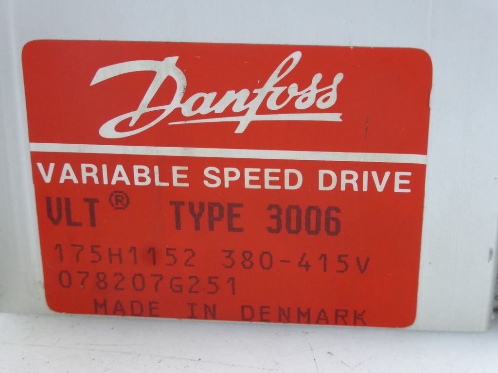 Danfoss VLT 3006 175H1152 Frequenzumrichter 4kW 9,1A