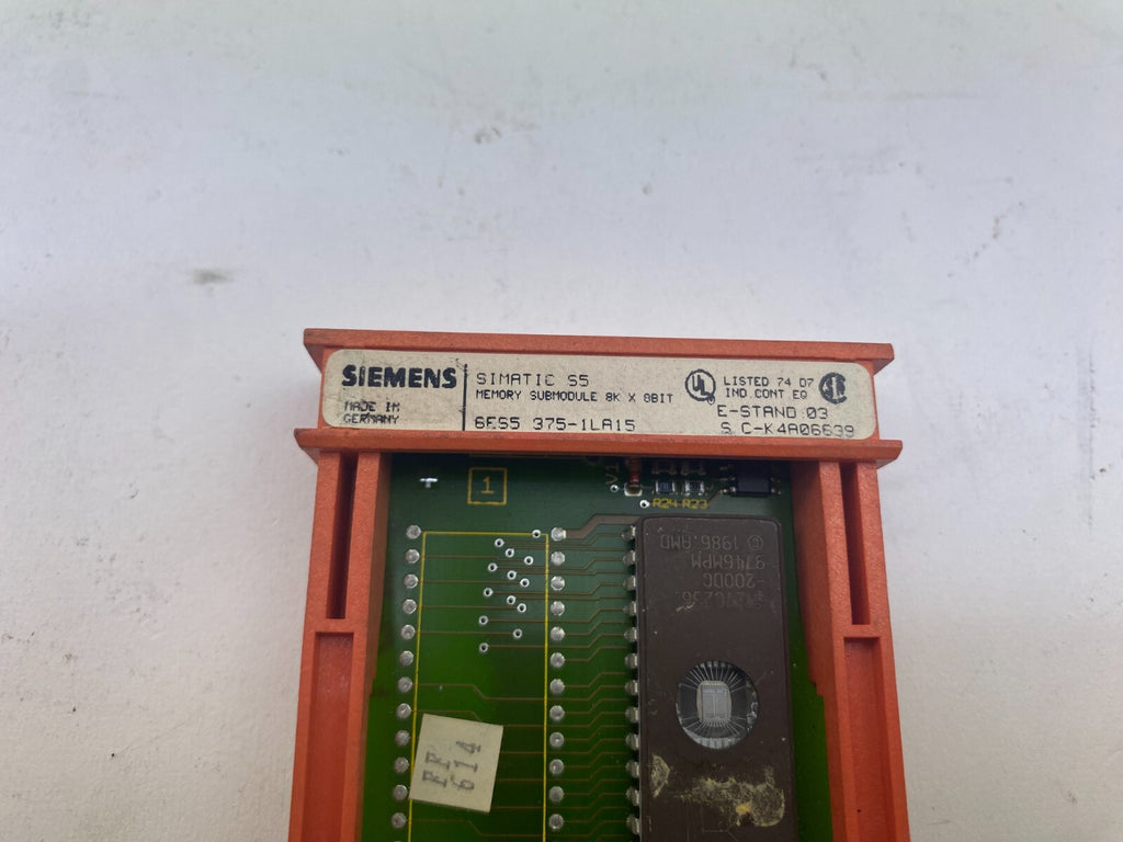 SIEMENS 6ES5 375-1LA15 **2 Stück**